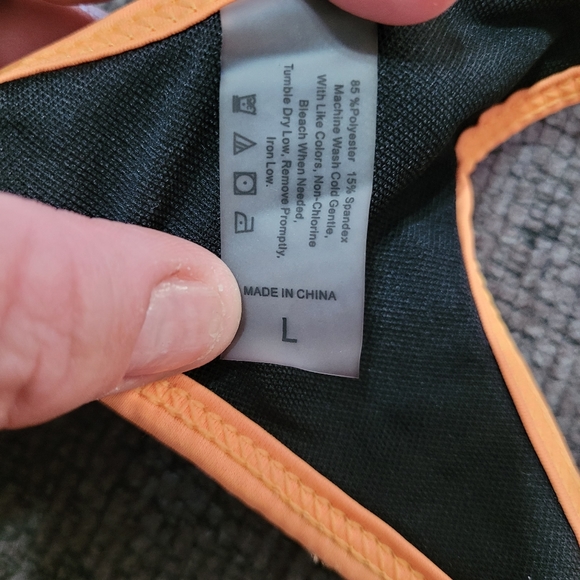 Womens Ribbed Halter Thong Bikini - Picture 9 of 10